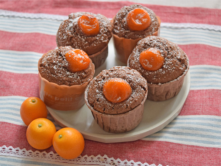 金柑チョコマフィン