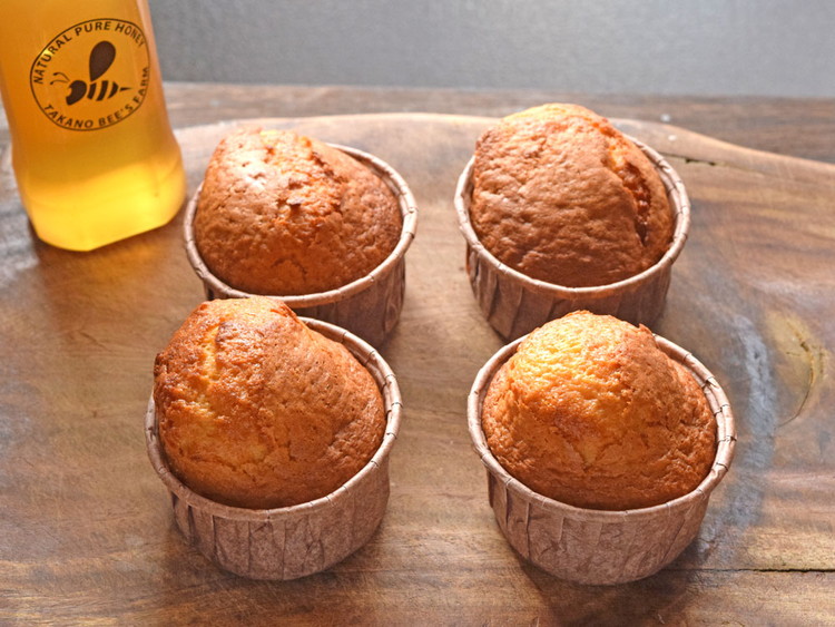 はちみつカップケーキ