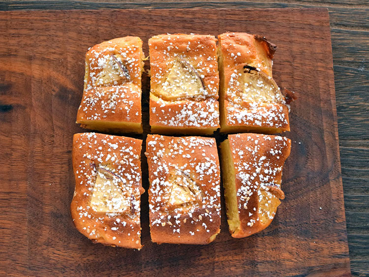 さつまいもとはちみつのヨーグルトケーキ